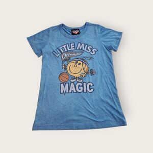 Vintage Y2k Junk Food Lil Miss Orlando Magic basketball graphic baby tee